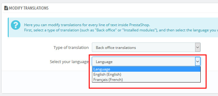 Check if a language exists