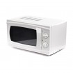 Digital mini toaster oven, white